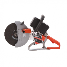 Battery-powered Abrasive Rail Saw